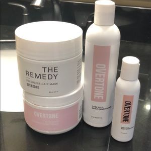 Overtone Rose Gold coloring package